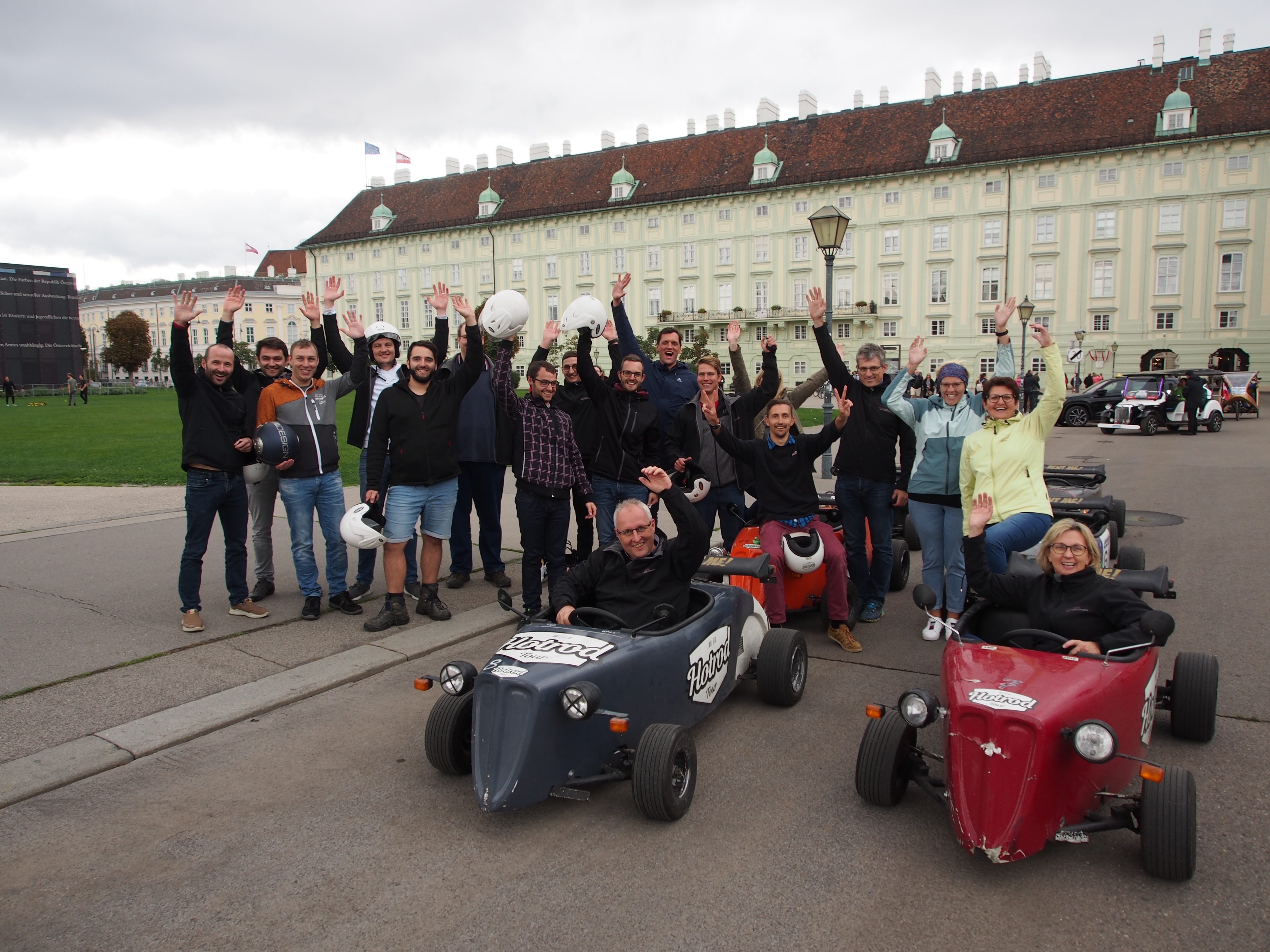 Firmenausflug 2022 von Wallner Automation Elektronikentwicklung in Wien 